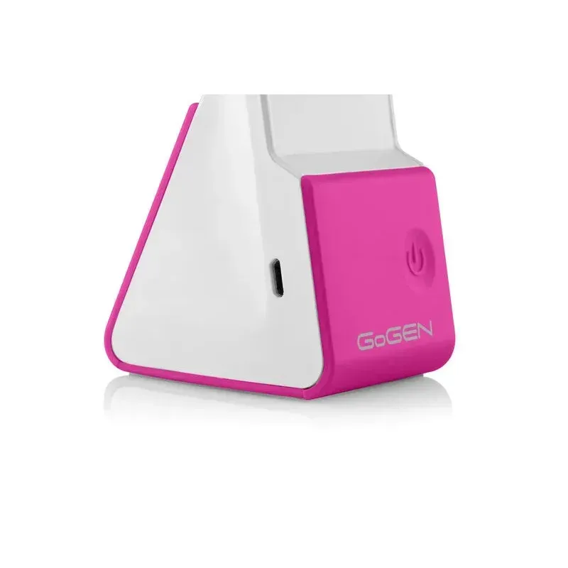 Casa si Gradina - Corpuri si surse de iluminat - Veioze si lampi - Veioze - Lampa de masa cu LED GoGEN LL12P, consum 4W, brat flexibil, roz - Infinity.ro