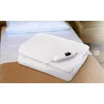 Casa si Gradina - Textile si covoare - Pături și cuverturi - Pături - Patura cu incalzire electrica ETA Shawn 5325, 80x160 cm, 60 W, 9 niveluri de temperatura, alba - Infinity.ro