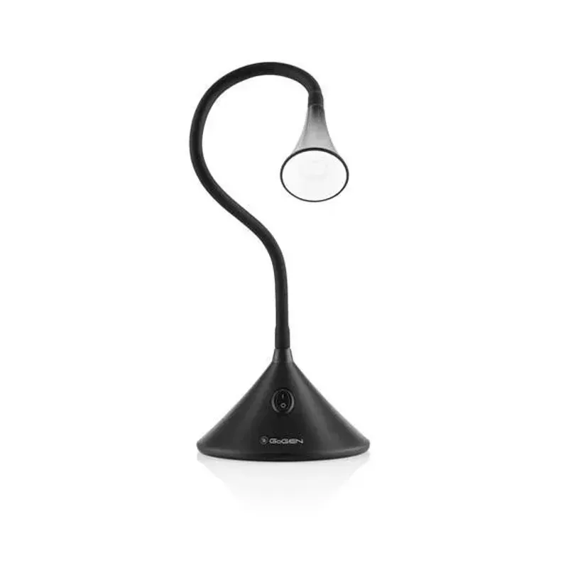 Casa si Gradina - Corpuri si surse de iluminat - Veioze si lampi - Veioze - Lampa de masa GoGEN LL88B, 3.2W, gat flexibil, culoare neagra, clasa energetica A ++ - Infinity.ro