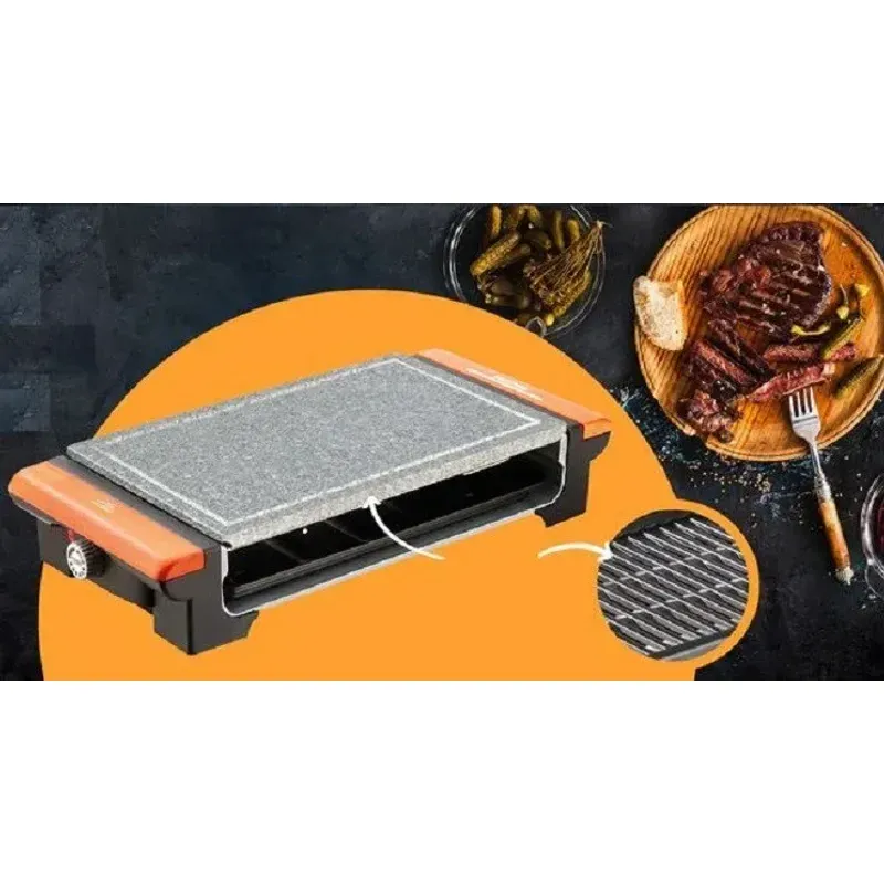 Electronice si Electrocasnice - Electrocasnice bucatarie - Aparate de gatit & desert - Gratare electrice - Gratar electric 2 in 1 ETA VITAL 1162, 1300 W, piatra pentru preparare lenta, termostat - Infinity.ro