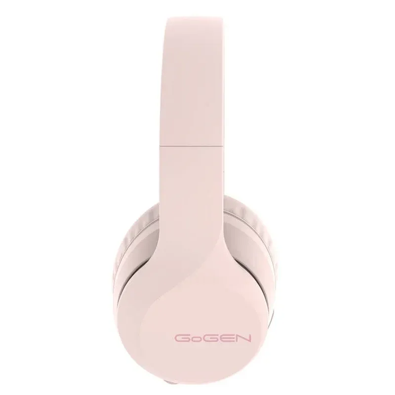 TV, Audio-Video si Foto - Portabile audio - Casti audio - Casti fara fir GoGEN HBTM 45P, bluetooth 5.3, volum, aux-in, autonomie pana la 31 ore, roz - Infinity.ro