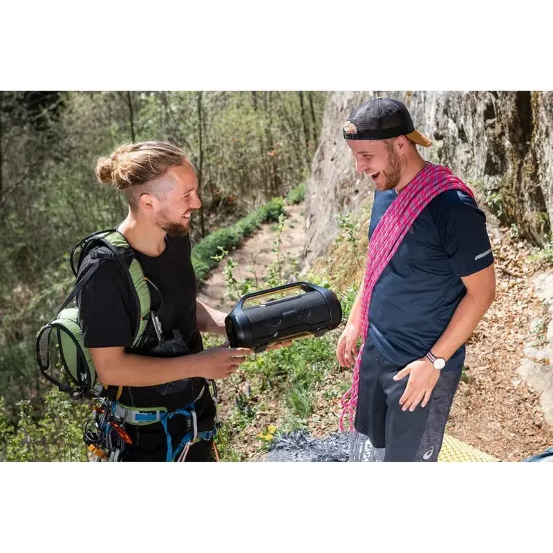 TV, Audio-Video si Foto - Portabile audio - Boxe portabile - Boxa portabila Bluetooth V5.0 cu tuner FM, GoGEN BPS 340 ORBEE, 40 W, IPX5, True Wireless Stereo - Infinity.ro