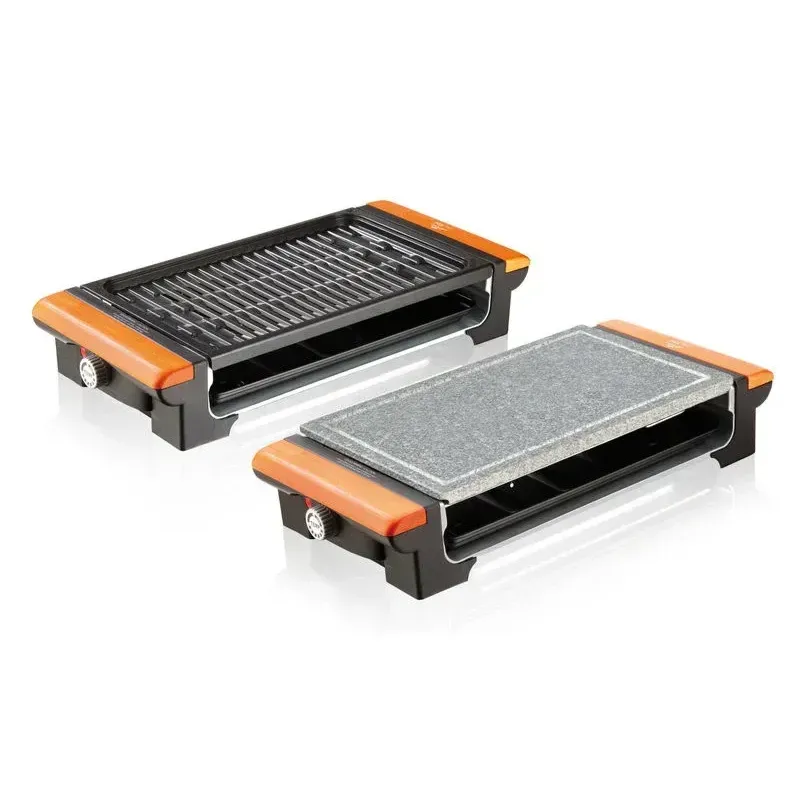 Electronice si Electrocasnice - Electrocasnice bucatarie - Aparate de gatit & desert - Gratare electrice - Gratar electric 2 in 1 ETA VITAL 1162, 1300 W, piatra pentru preparare lenta, termostat - Infinity.ro