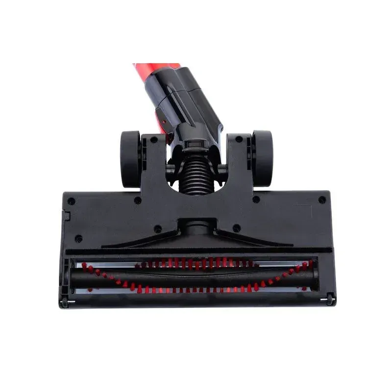 Electronice si Electrocasnice - Ingrijirea locuintei - Aspiratoare - Aspirator vertical 2 in 1 fara fir ETA Elastic 2231, Li-ion 21.6 V, 0.45 l, tub flexibil, negru cu rosu - Infinity.ro