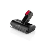 Electronice si Electrocasnice - Ingrijirea locuintei - Aspiratoare - Aspirator vertical 2 in 1 fara fir ETA Elastic 2231, Li-ion 21.6 V, 0.45 l, tub flexibil, negru cu rosu - Infinity.ro