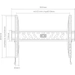 TV, Audio-Video si Foto - Accesorii TV si audio - Suporturi TV - Suport TV fix GoGEN XL, diagonala 37" la 70" (94-178 cm), 40 Kg, VESA, negru - Infinity.ro
