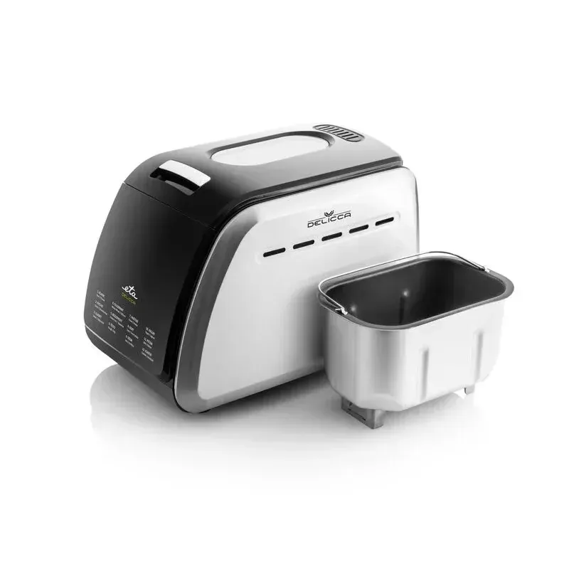 Electronice si Electrocasnice - Electrocasnice bucatarie - Preparare paine - Masini de paine - Masina de facut paine ETA Delicca II 7149, 850W, 12 programe, capacitate 1,5 kg, otel inoxidabil - Infinity.ro