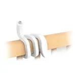 Casa si Gradina - Mobilier - Mobilier copii - Saltele patut copii - Suport flexibil pentru monitor video bebelusi ETA MIMI 5306 90100, alb - Infinity.ro