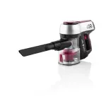 Electronice si Electrocasnice - Ingrijirea locuintei - Aspiratoare - Aspirator vertical 2 in 1 fara fir ETA Elastic 2231, Li-ion 21.6 V, 0.45 l, tub flexibil, negru cu rosu - Infinity.ro