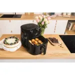 Electronice si Electrocasnice - Electrocasnice bucatarie - Aparate de gatit & desert - Friteuze - Friteuza cu aer cald ETA Fritta 2168 90000, 7.2 litri, 1800 W, 160-220 °C, 8 programe, negru - Infinity.ro