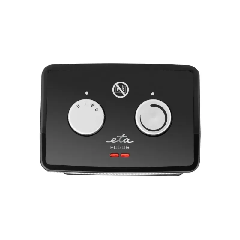 Electronice si Electrocasnice - Climatizare si sisteme de incalzire - Aparate incalzire aer - Aeroterme - Aeroterma ETA2623 90000 FOGOS, 1500 W, oscilatie, element de incalzire ceramic, negru - Infinity.ro