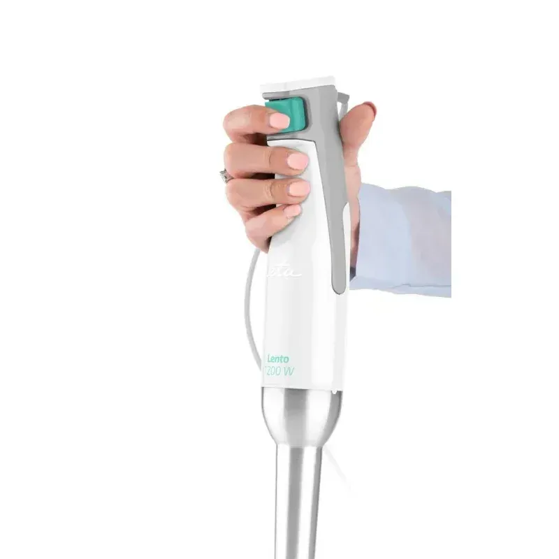 Electronice si Electrocasnice - Electrocasnice bucatarie - Mixere, tocatoare & roboti de bucatarie - Blendere si mini tocatoare - Blender de mana 3 in 1 ETA Lento 3017 90000, 1200 W, 2 viteze plus TURBO, 2 accesorii, 2 recipiente - Infinity.ro