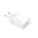 Laptop, Telefoane si Tablete - Telefoane mobile si accesorii - Accesorii Telefoane - Incarcatoare telefoane - Incarcator de retea GoGEN ACH 301W, 3 x USB, 5V/3.1 A, 15.5 W, alb - Infinity.ro
