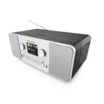 TV, Audio-Video si Foto - Portabile audio - Radio - Internet radio GoGEN IR 257 BTDAB, 2x5W, DAB+/FM, LCD, Bluetooth, telecomanda, negru/argintiu - Infinity.ro