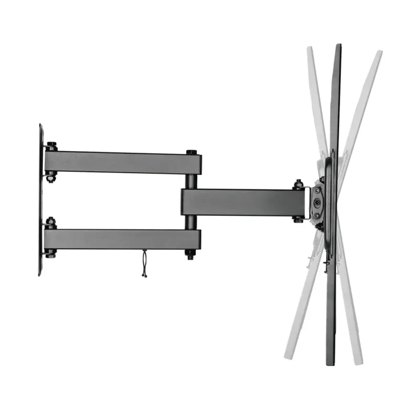 TV, Audio-Video si Foto - Accesorii TV si audio - Suporturi TV - Suport TV reglabil GoGEN L, diagonala 32" la 55" (81-140 cm), 35 Kg, VESA, rotire si inclinare, negru - Infinity.ro