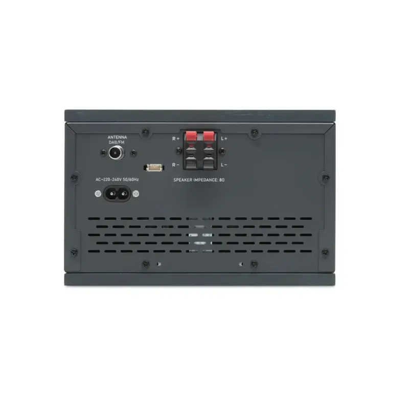 TV, Audio-Video si Foto - Home cinema si Soundbar - Sisteme audio - Sistem audio GoGEN MSC 472 BTDAB, 2 x 15 W, Bluetooth, CD, DAB+/FM, LCD color, telecomanda, gri - Infinity.ro