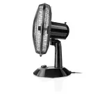 Electronice si Electrocasnice - Climatizare si sisteme de incalzire - Aparate racire aer - Ventilatoare - Ventilator de masa ETA Zefir 1607 90010, 45W, 30 cm, 5 palete, 4 moduri de suflare a aerului, oscilatie, negru - Infinity.ro