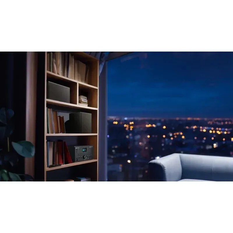 TV, Audio-Video si Foto - Home cinema si Soundbar - Sisteme audio - Sistem audio GoGEN MSC 472 BTDAB, 2 x 15 W, Bluetooth, CD, DAB+/FM, LCD color, telecomanda, gri - Infinity.ro