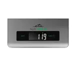 Electronice si Electrocasnice - Electrocasnice bucatarie - Mixere, tocatoare & roboti de bucatarie - Cantare de bucatarie - Cantar de bucatarie ETA Nutri Vital Smart 0790 90000, 5 Kg, precizie 1 g, tehnologie wireless , otel inoxidabil - Infinity.ro