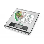 Electronice si Electrocasnice - Electrocasnice bucatarie - Mixere, tocatoare & roboti de bucatarie - Cantare de bucatarie - Cantar de bucatarie ETA Nutri Vital Smart 0790 90000, 5 Kg, precizie 1 g, tehnologie wireless , otel inoxidabil - Infinity.ro