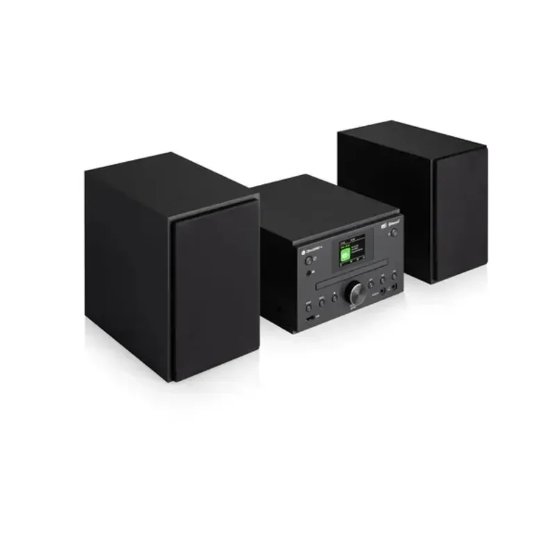 TV, Audio-Video si Foto - Home cinema si Soundbar - Sisteme audio - Sistem audio GoGEN MSC 472 BTDAB, 2 x 15 W, Bluetooth, CD, DAB+/FM, LCD color, telecomanda, gri - Infinity.ro