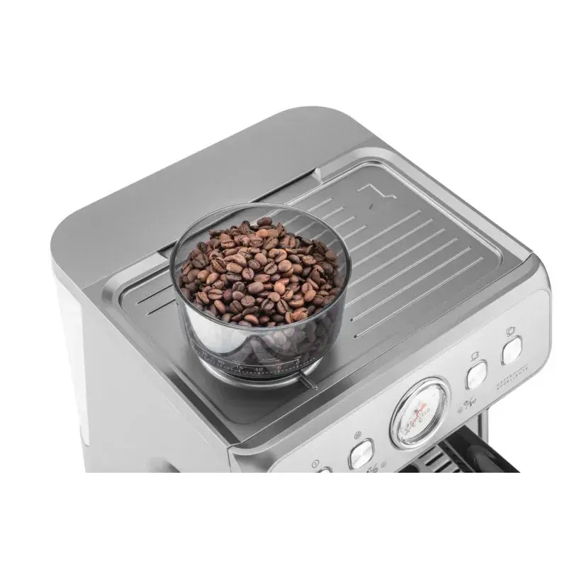 Electronice si Electrocasnice - Electrocasnice bucatarie - Preparare bauturi - Espressoare - Espressor automat ETA Baricelo 7181 90000, 1550 W, otel inoxidabil, 15 bari, dispozitiv spumare - Infinity.ro