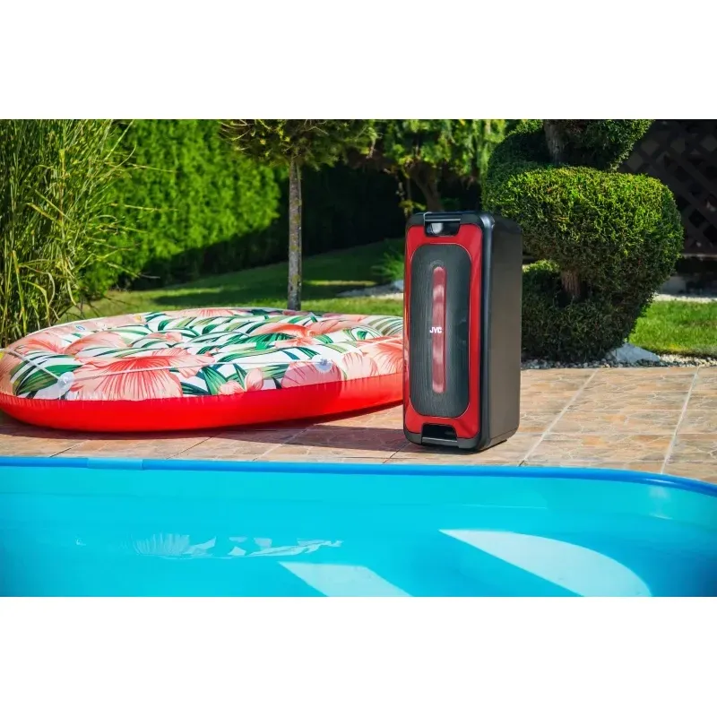TV, Audio-Video si Foto - Portabile audio - Boxe portabile - Boxa portabila JVC XS-EP424B, 140W, Bluetooth, USB, Radio FM, Microfon, AUX IN, Negru - Infinity.ro