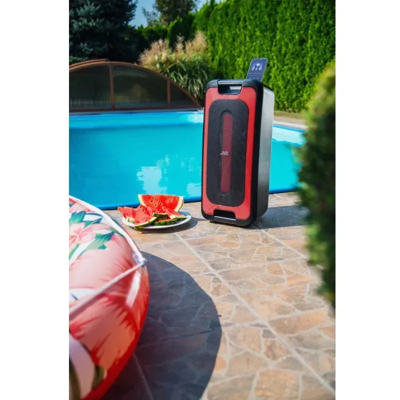 TV, Audio-Video si Foto - Portabile audio - Boxe portabile - Boxa portabila JVC XS-EP424B, 140W, Bluetooth, USB, Radio FM, Microfon, AUX IN, Negru - Infinity.ro