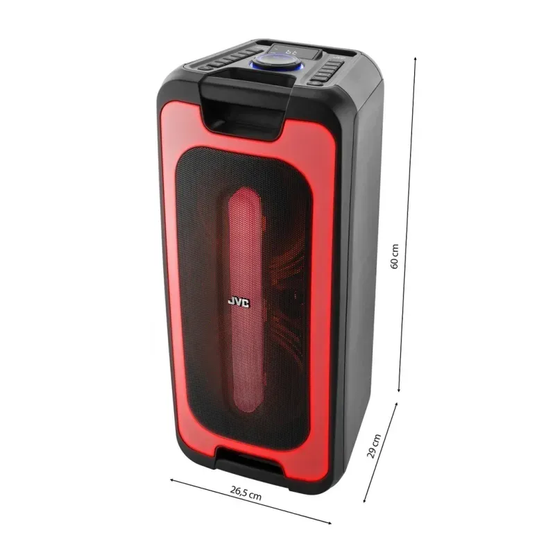 TV, Audio-Video si Foto - Portabile audio - Boxe portabile - Boxa portabila JVC XS-EP424B, 140W, Bluetooth, USB, Radio FM, Microfon, AUX IN, Negru - Infinity.ro