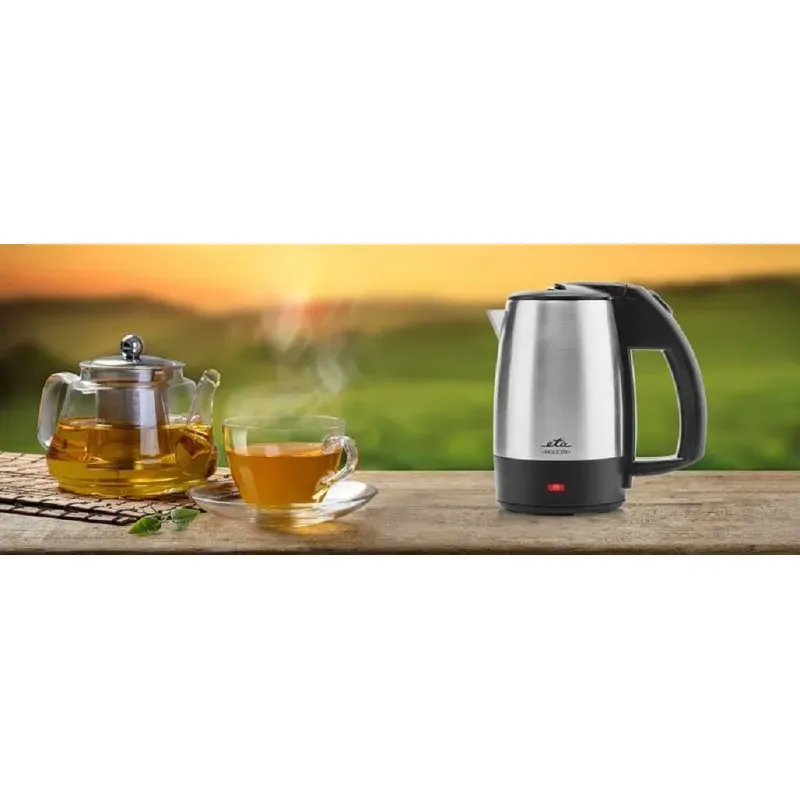 Casa si Gradina - Bucatarie si vesela - Vase pentru gatit - Ibrice - Cana electrica fierbator ETA Holiday 6188, 0,5L, 1000W, otel inoxidabil - Infinity.ro