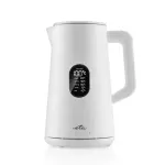 Casa si Gradina - Bucatarie si vesela - Vase pentru gatit - Ibrice - Cana fierbator ETA Elsa 5597 90010 alba, 1,5 L, 1800 W, izolare cu pereti dubli, 40 - 100 ° C, otel inoxidabil - Infinity.ro