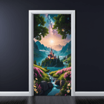 Casa si Gradina - Decoratiuni - Stickere decorative - Folie imprimata color pentru decor Usa, dimensiune 200 x 90cm, model: AVX-DR15 - Infinity.ro