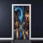 Casa si Gradina - Decoratiuni - Stickere decorative - Folie imprimata color pentru decor Usa, dimensiune 200 x 90cm, model: AVX-DR30 - Infinity.ro