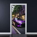 Casa si Gradina - Decoratiuni - Stickere decorative - Folie imprimata color pentru decor Usa, dimensiune 200 x 90cm, model: AVX-DR07 - Infinity.ro