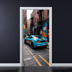 Casa si Gradina - Decoratiuni - Stickere decorative - Folie imprimata color pentru decor Usa, dimensiune 200 x 90cm, model: AVX-DR02 - Infinity.ro