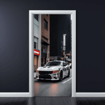 Casa si Gradina - Decoratiuni - Stickere decorative - Folie imprimata color pentru decor Usa, dimensiune 200 x 90cm, model: AVX-DR04 - Infinity.ro