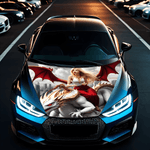 Auto si Moto - Piese auto si accesorii - Piese auto - Tuning - Folie Capota Auto "Hood Art" rezistenta la exterior, marime M (165 x 120cm) - Cod: AVX-CAPOTA-009M - Infinity.ro