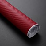 Auto si Moto - Piese auto si accesorii - Piese auto - Tuning - Folie colantare auto Carbon 3D - Rosu (3m x 1,27m) - Infinity.ro