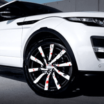 Auto si Moto - Piese auto si accesorii - Piese auto - Tuning - Set 4 Folii Imprimate Outdoor cu EcoSolvent, autoadezive, pentru decorarea jantelor auto, dimetru 60 cm, model FJT-01 - Infinity.ro