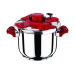 Casa si Gradina - Bucatarie si vesela - Vase pentru gatit - Oale si cratite - Oala sub presiune din inox, 7 L, Perfect Home Galaxy - Infinity.ro