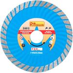 Casa si Gradina - Constructii - Scule electrice si accesorii - Accesorii polizare si slefuire - Disc diamantat super turbo, beton, taiere rapida umeda si uscata, 125 mm/22.23 mm, Richmann - Infinity.ro