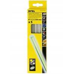 Casa si Gradina - Constructii - Scule electrice si accesorii - Accesorii pistoale de lipit - Baton silicon pentru pistol lipit, fluorescent, 5 buc, 11.2x200 mm - Infinity.ro