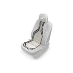 Auto si Moto - Intretinere auto - Huse auto - Husa auto cu bile de masaj din lemn (alb cu negru) - Infinity.ro