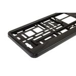 Auto si Moto - Piese auto si accesorii - Caroserie - Alte accesorii caroserie - Suport numar inmatriculare negru lucios - Infinity.ro