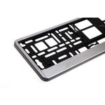 Auto si Moto - Piese auto si accesorii - Caroserie - Alte accesorii caroserie - Suport numar inmatriculare aluminiu polisat - Infinity.ro