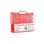 Auto si Moto - Electrice auto - Iluminare si semnalizare - Becuri auto - Set rezerva becuri si sigurante 19 buc H1 si H7 - Infinity.ro