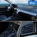 Auto si Moto - Piese auto si accesorii - Piese auto - Tuning - Banda decor interior crom TUNING, 5m, ALBASTRU - Infinity.ro