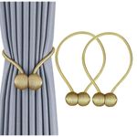 Casa si Gradina - Textile si covoare - Perdele si draperii - Accesorii perdele si draperii - Bratara magnetica de prindere perdele/draperii, model GOLDEN BALLS - Infinity.ro