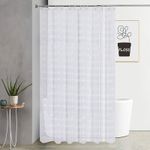 Casa si Gradina - Textile si covoare - Perdele si draperii - Perdele - Perdea de dus semitransparenta din PEVA, dimensiune 180 x 180 cm - Infinity.ro