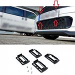 Auto si Moto - Piese auto si accesorii - Caroserie - Ornamente exterior auto - Set suporti placute inmatriculare "INVIZIBILI" (4 piese/set) - Infinity.ro